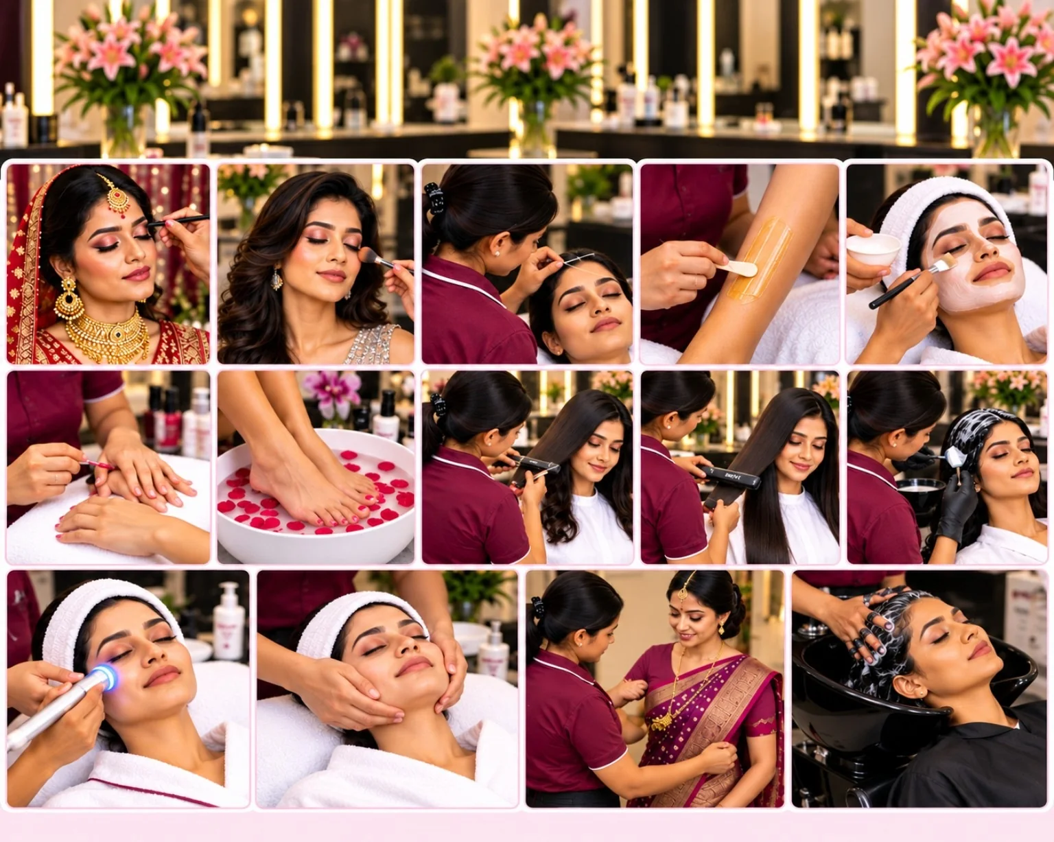 Beauty services at ABHIKA