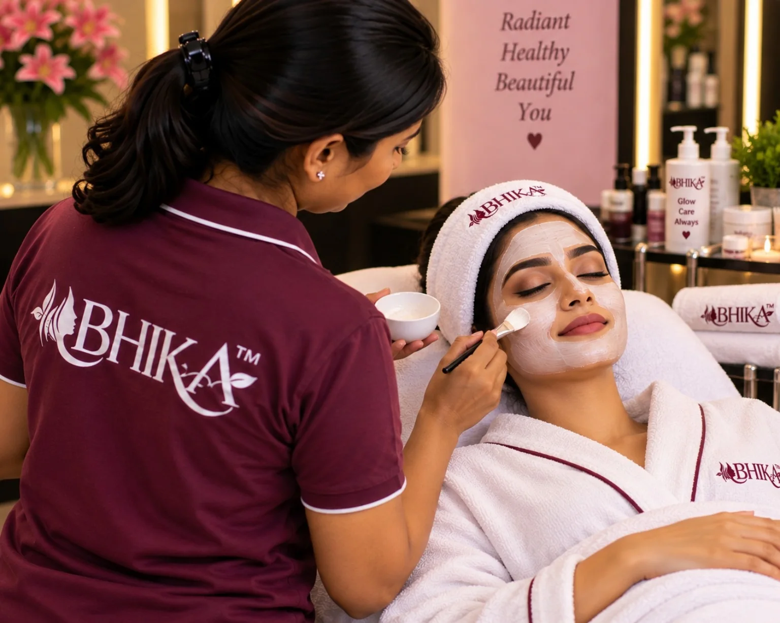 Skin care at ABHIKA